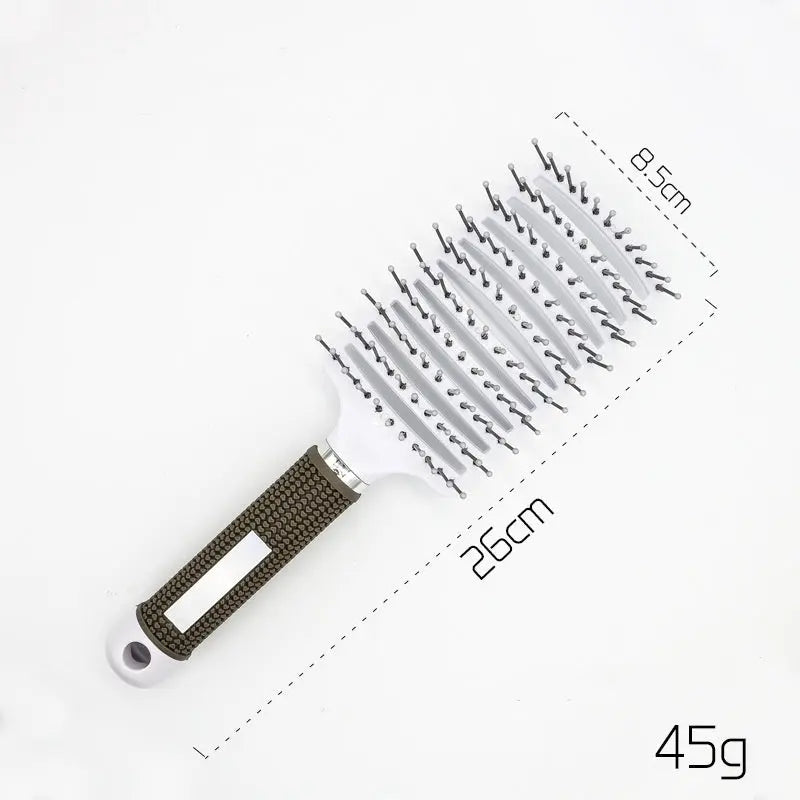 Hairbrush Anti Klit Brushy Haarborstel Women Detangler Hair Brush Bristle Nylon Scalp Massage  Teaser Hair Brush Comb Unique
