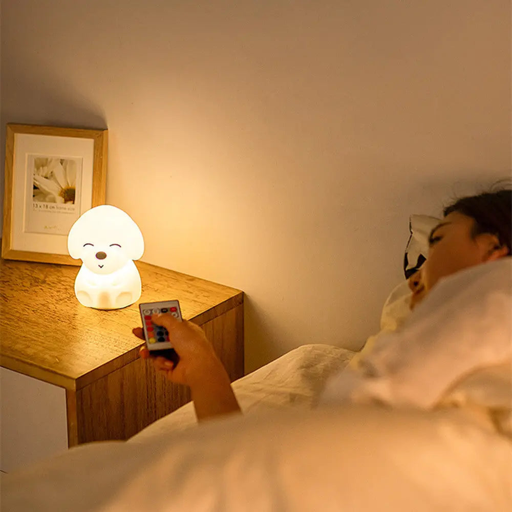 Silicone dog table lamp - Unique Unique Unique Silicone dog table lamp