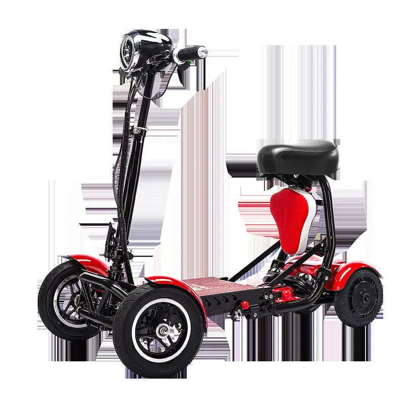 Cyungbok Folding Mini Four-wheel Adult Electric Bicycle Transport Scooter For The Elderly - Unique Unique Unique Cyungbok Folding Mini Four-wheel Adult Electric Bicycle Transport Scooter For The Elderly