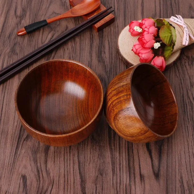 Wooden round wooden bowl - Unique Unique Unique Wooden round wooden bowl