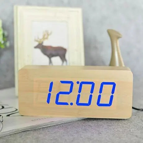 Wooden alarm clock - Unique Unique Unique Wooden alarm clock