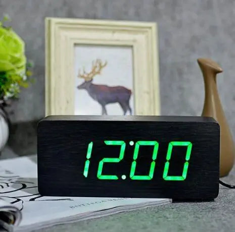 Wooden alarm clock - Unique Unique Unique Wooden alarm clock