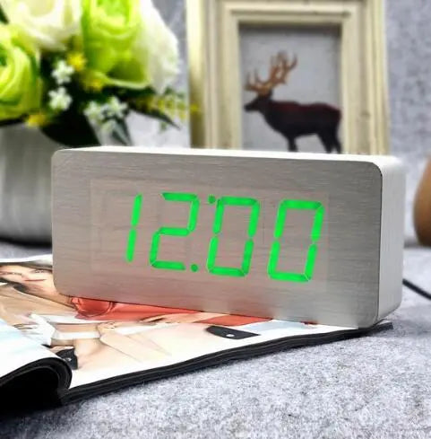 Wooden alarm clock - Unique Unique Unique Wooden alarm clock