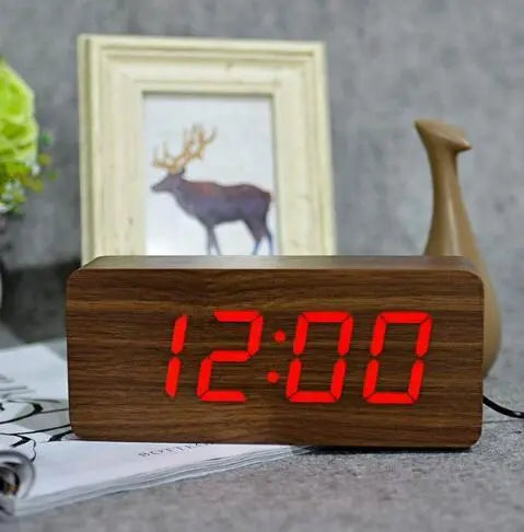 Wooden alarm clock - Unique Unique Unique Wooden alarm clock