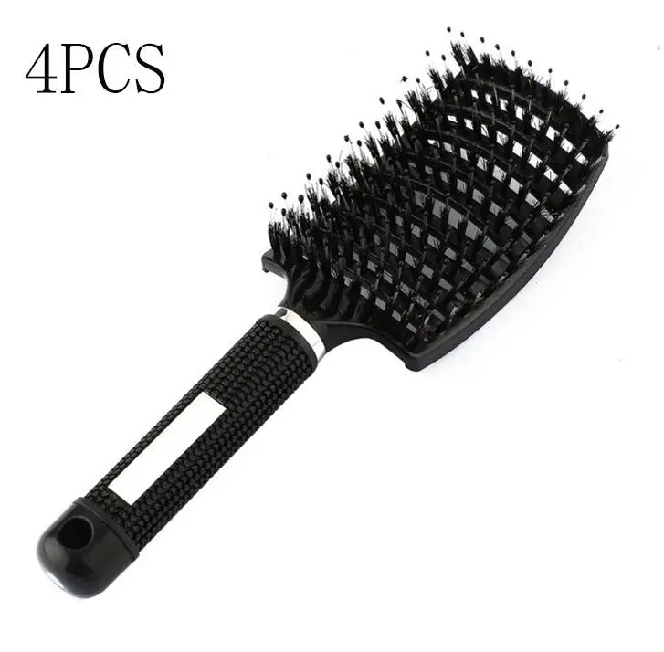 Hairbrush Anti Klit Brushy Haarborstel Women Detangler Hair Brush Bristle Nylon Scalp Massage  Teaser Hair Brush Comb Unique