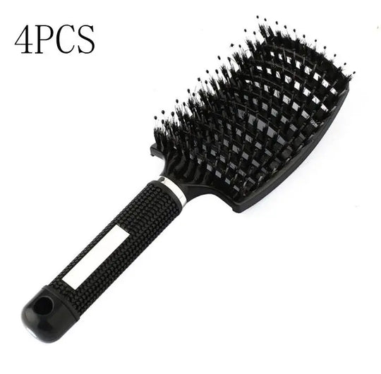 Hairbrush Anti Klit Brushy Haarborstel Women Detangler Hair Brush Bristle Nylon Scalp Massage  Teaser Hair Brush Comb Unique