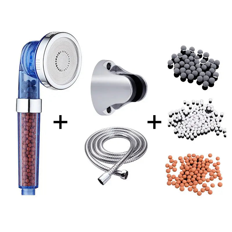 Pressurized Negative Ion Three-speed Shower Head - Unique Unique Unique Pressurized Negative Ion Three-speed Shower Head