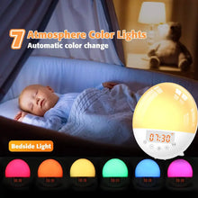 WiFi Voice Control Intelligent Alarm Clock, Sunrise Natural Wake-up Light - Unique Unique Unique WiFi Voice Control Intelligent Alarm Clock, Sunrise Natural Wake-up Light