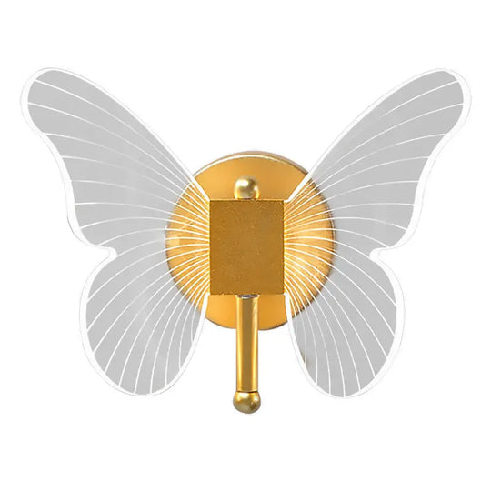 Butterfly Wall Lamp Light Luxury Bedside Warm Decoration - Unique Unique Unique Butterfly Wall Lamp Light Luxury Bedside Warm Decoration