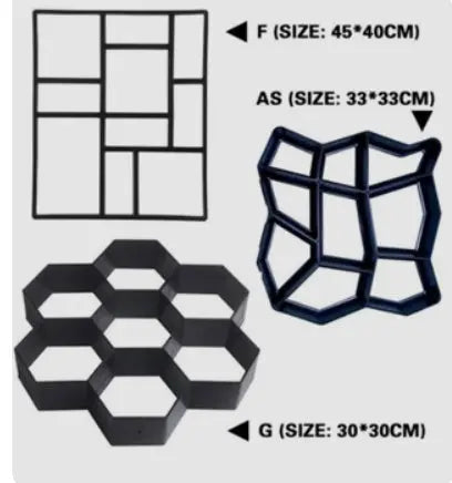 Ultralight diy garden paving mould hexagonal fancy mould - Unique Unique Unique Ultralight diy garden paving mould hexagonal fancy mould