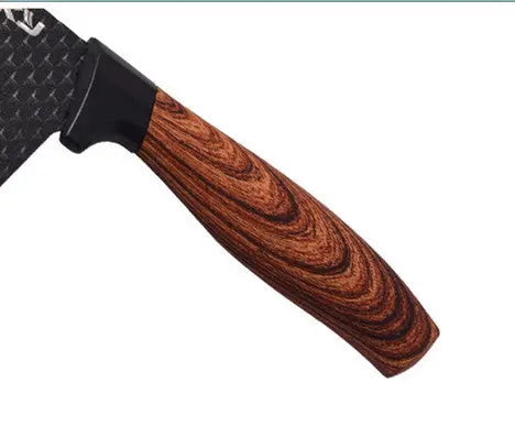 Six-Piece Set Of Stainless Steel Knives With Wooden Handle - Unique Unique Unique Six-Piece Set Of Stainless Steel Knives With Wooden Handle
