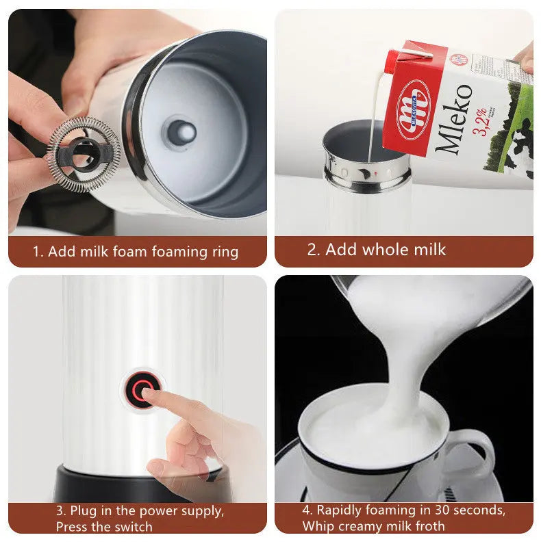 Milk frother, milk electric heater - Unique Unique Unique Milk frother, milk electric heater