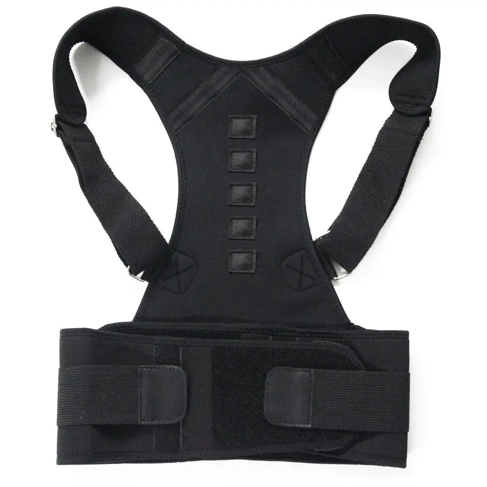 Adjustable Magnetic Posture Corrector Corset Back Men Body Shaper Brace Back Shoulder Belt Lumbar Support - Unique Unique Unique Adjustable Magnetic Posture Corrector Corset Back Men Body Shaper Brace Back Shoulder Belt Lumbar Support