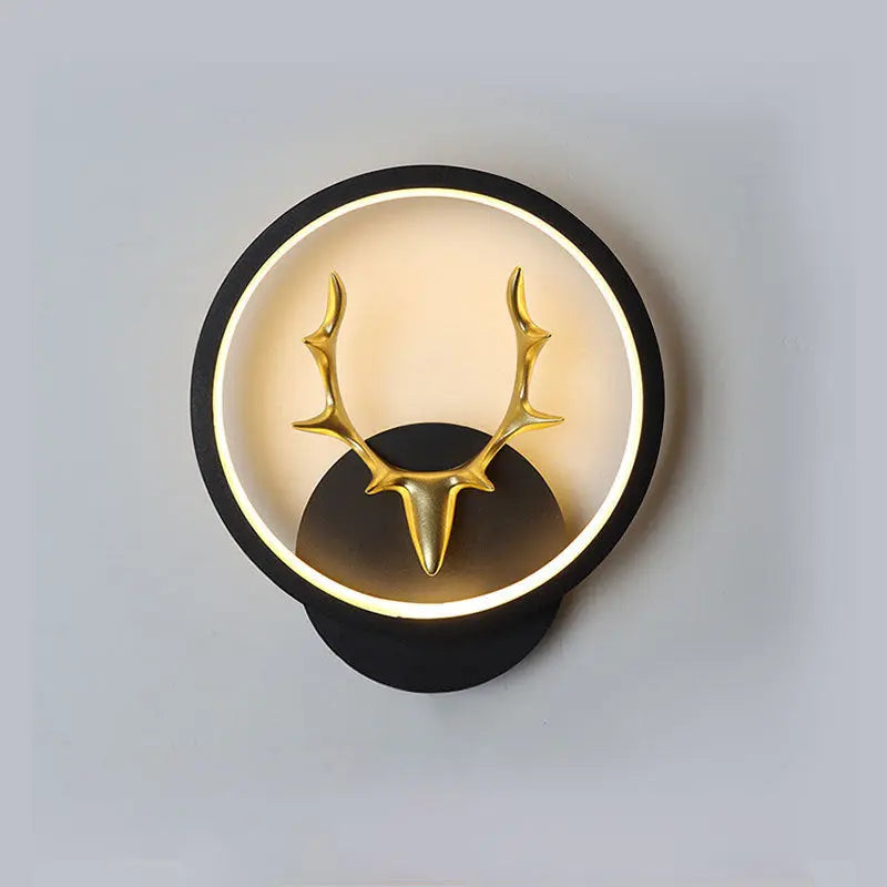 Art Deer Antler Wall Lamp Nordic Remote Control Dimmable Wall Lights - Unique Unique Unique Art Deer Antler Wall Lamp Nordic Remote Control Dimmable Wall Lights