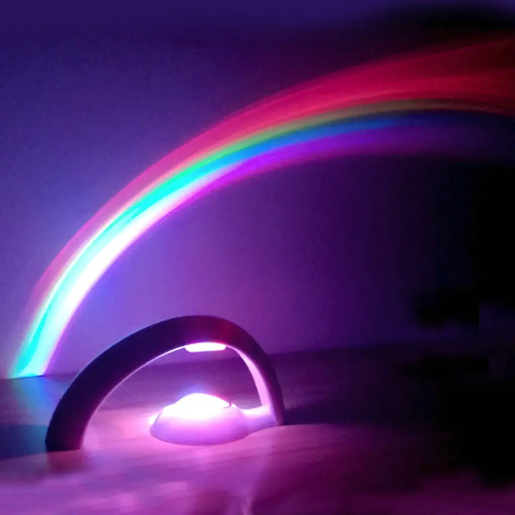 LED Colorful Rainbow Night Light Romantic Sky Rainbow Projection Lamp Bedroom Light Home Decoration - Unique Unique Unique LED Colorful Rainbow Night Light Romantic Sky Rainbow Projection Lamp Bedroom Light Home Decoration