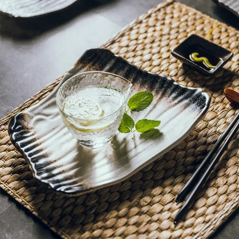 Plate Sushi Flat Plate Creative Household Plate - Unique Unique Unique Plate Sushi Flat Plate Creative Household Plate