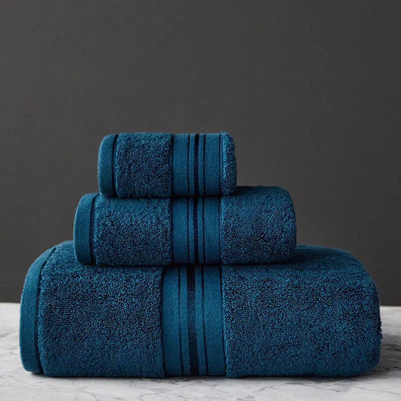 Pure Color Thick Cotton Bath Towel Set Towel Set Increased Pure Cotton Beach Towel Beauty Salon Bath Towel - Unique Unique Unique Pure Color Thick Cotton Bath Towel Set Towel Set Increased Pure Cotton Beach Towel Beauty Salon Bath Towel