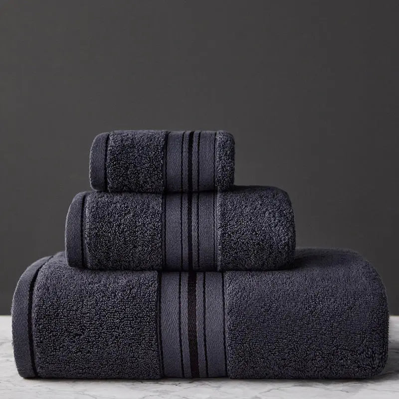 Pure Color Thick Cotton Bath Towel Set Towel Set Increased Pure Cotton Beach Towel Beauty Salon Bath Towel - Unique Unique Unique Pure Color Thick Cotton Bath Towel Set Towel Set Increased Pure Cotton Beach Towel Beauty Salon Bath Towel