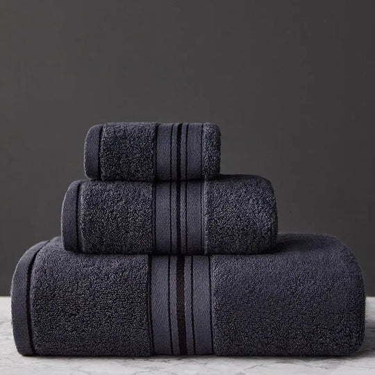 Pure Color Thick Cotton Bath Towel Set Towel Set Increased Pure Cotton Beach Towel Beauty Salon Bath Towel - Unique Unique Unique Pure Color Thick Cotton Bath Towel Set Towel Set Increased Pure Cotton Beach Towel Beauty Salon Bath Towel