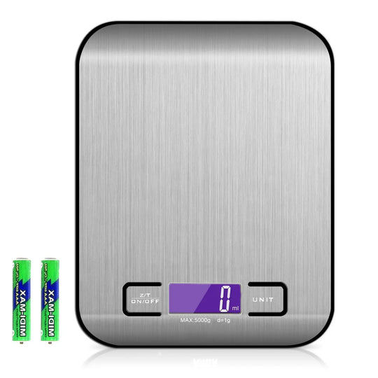 Rechargeable Flat Stainless Steel Kitchen Scale Electronic Scale Small Platform Scale - Unique Unique Unique Rechargeable Flat Stainless Steel Kitchen Scale Electronic Scale Small Platform Scale