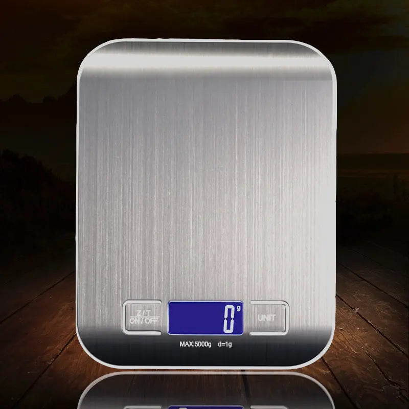 Rechargeable Flat Stainless Steel Kitchen Scale Electronic Scale Small Platform Scale - Unique Unique Unique Rechargeable Flat Stainless Steel Kitchen Scale Electronic Scale Small Platform Scale