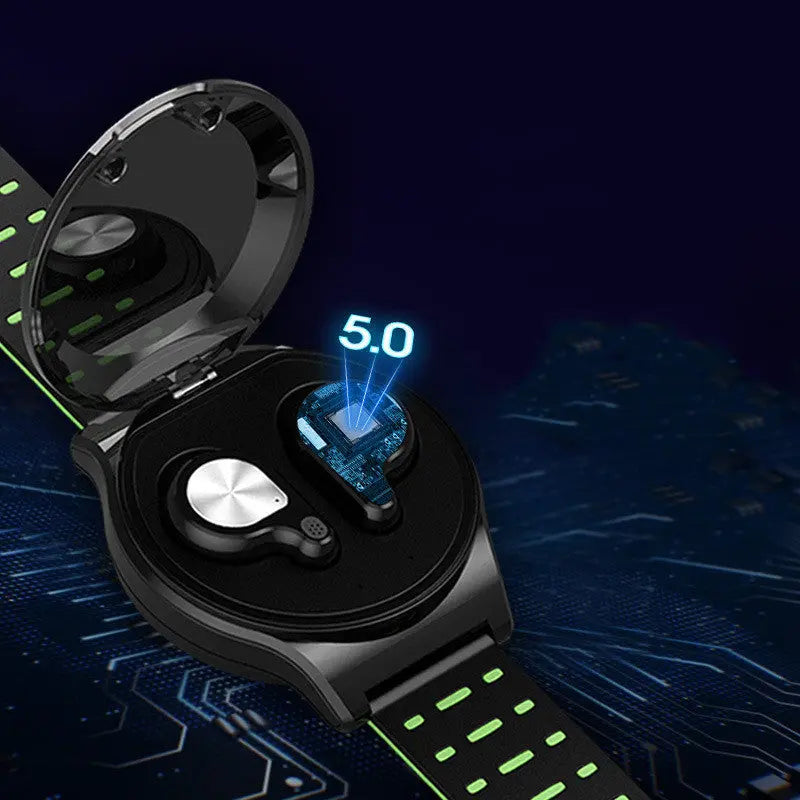 Compatible with Apple, Wireless Bluetooth Headset Wrist Strap Hifi Wireless Headphones Sports Earbuds 5.0 Bluetooth Earphone for iPhone Android IOS Unique