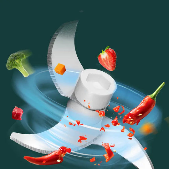 Portable Electric Mini Garlic Cutter Masher Vegetable Fruit Meat Food Chopper Grinder - Unique Unique Unique Portable Electric Mini Garlic Cutter Masher Vegetable Fruit Meat Food Chopper Grinder