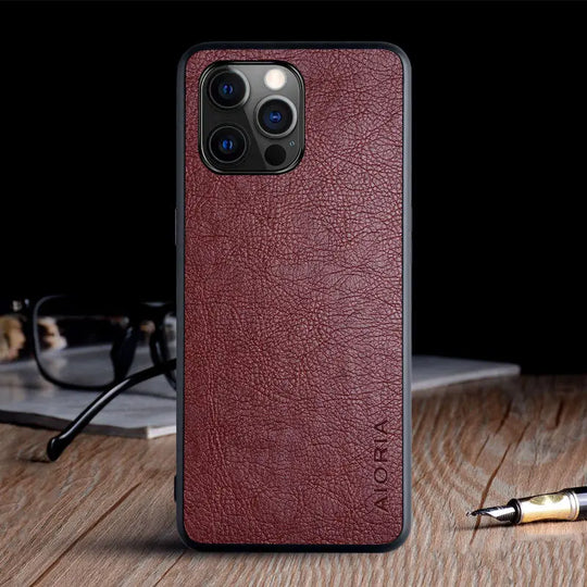 Compatible with Apple, Iphone 12 Pro Max Mobile Phone Case With Lychee Pattern Mobile Phone Case - Unique Unique Unique Compatible with Apple, Iphone 12 Pro Max Mobile Phone Case With Lychee Pattern Mobile Phone Case