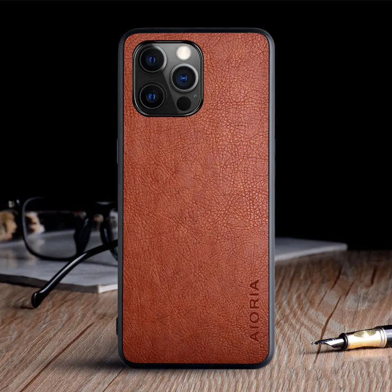 Compatible with Apple, Iphone 12 Pro Max Mobile Phone Case With Lychee Pattern Mobile Phone Case - Unique Unique Unique Compatible with Apple, Iphone 12 Pro Max Mobile Phone Case With Lychee Pattern Mobile Phone Case