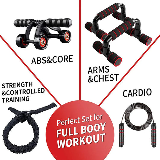 Push-Up Bracket Rebound Pull Rope 4 Rounds - Unique Unique Unique Push-Up Bracket Rebound Pull Rope 4 Rounds