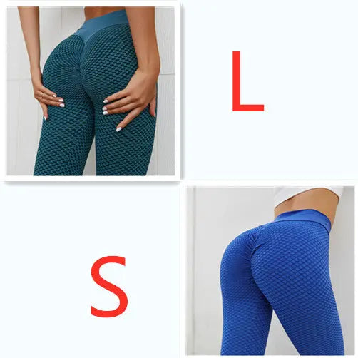 Plaid Leggings Fitness Yoga Pants Women's Seamless High Waist Breathable Gym Leggings Unique