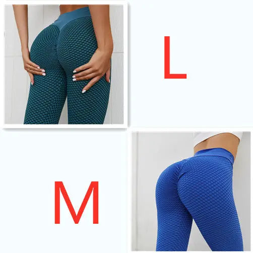 Plaid Leggings Fitness Yoga Pants Women's Seamless High Waist Breathable Gym Leggings Unique