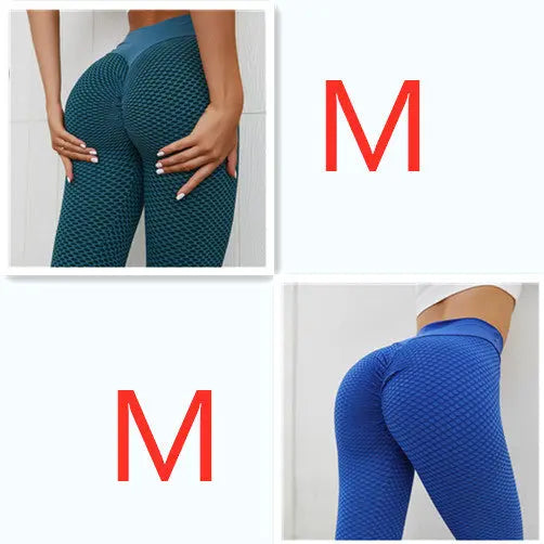 Plaid Leggings Fitness Yoga Pants Women's Seamless High Waist Breathable Gym Leggings Unique
