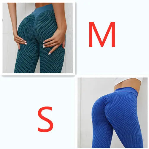 Plaid Leggings Fitness Yoga Pants Women's Seamless High Waist Breathable Gym Leggings Unique