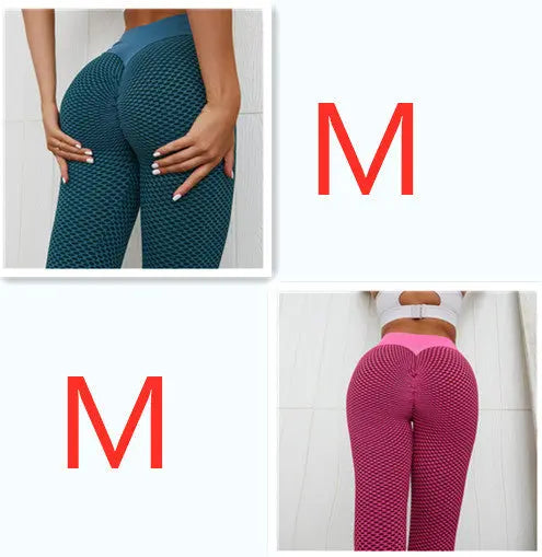 Plaid Leggings Fitness Yoga Pants Women's Seamless High Waist Breathable Gym Leggings Unique