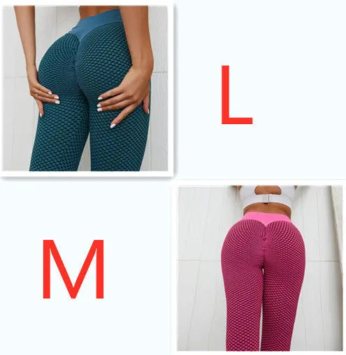 Plaid Leggings Fitness Yoga Pants Women's Seamless High Waist Breathable Gym Leggings Unique