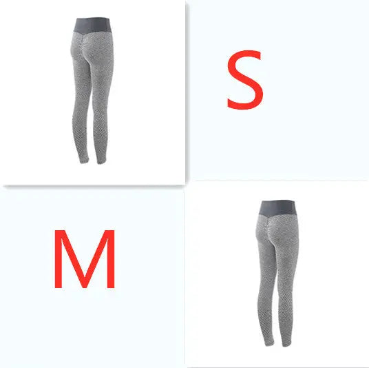 Plaid Leggings Fitness Yoga Pants Women's Seamless High Waist Breathable Gym Leggings Unique
