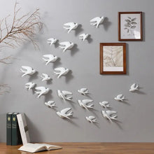 Ceramic Wall Hangings 3D Bird Decoration - Unique Unique Unique Ceramic Wall Hangings 3D Bird Decoration