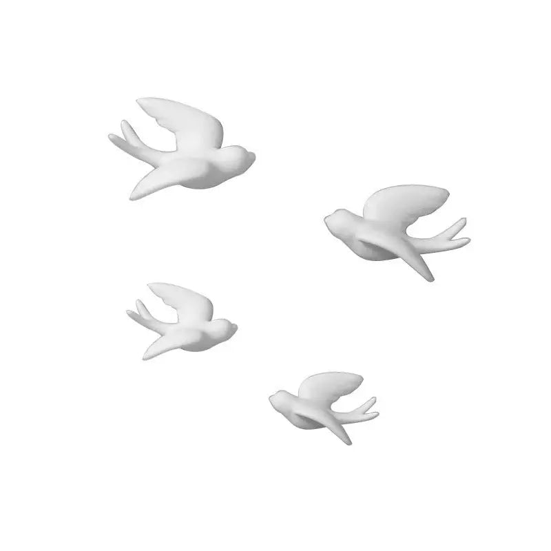 Ceramic Wall Hangings 3D Bird Decoration - Unique Unique Unique Ceramic Wall Hangings 3D Bird Decoration