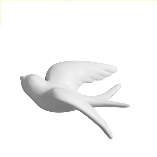 Ceramic Wall Hangings 3D Bird Decoration - Unique Unique Unique Ceramic Wall Hangings 3D Bird Decoration