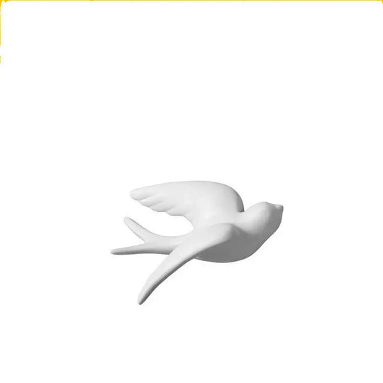 Ceramic Wall Hangings 3D Bird Decoration - Unique Unique Unique Ceramic Wall Hangings 3D Bird Decoration