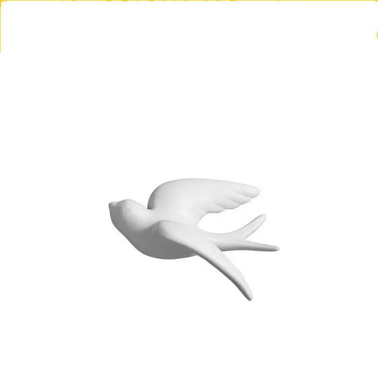 Ceramic Wall Hangings 3D Bird Decoration - Unique Unique Unique Ceramic Wall Hangings 3D Bird Decoration