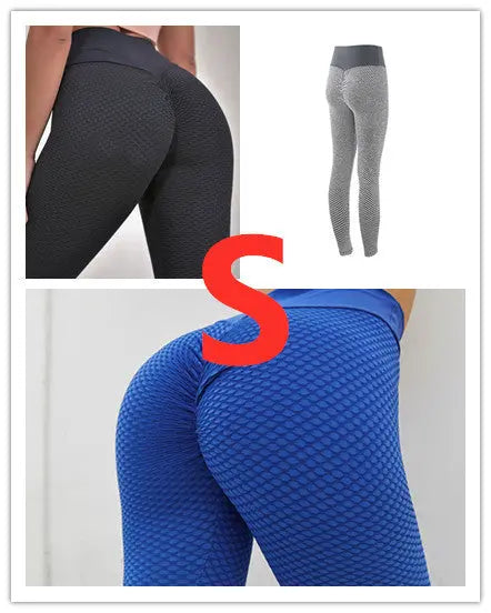 Plaid Leggings Fitness Yoga Pants Women's Seamless High Waist Breathable Gym Leggings Unique