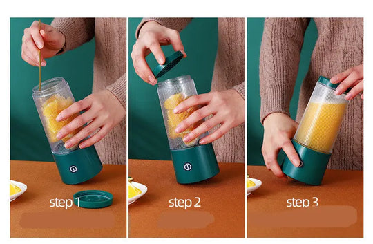 Rechargeable Portable Juicer Cup Small Portable Fruit Juice Machine - Unique Unique Unique Rechargeable Portable Juicer Cup Small Portable Fruit Juice Machine