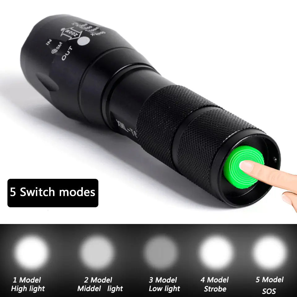 Strong Light Flashlight Special Forces Rechargeable Home Self-Defense Waterproof Riding Mini Camping Premium Super Bright Flashlight - Unique Unique Unique Strong Light Flashlight Special Forces Rechargeable Home Self-Defense Waterproof Riding Mini Camping Premium Super Bright Flashlight
