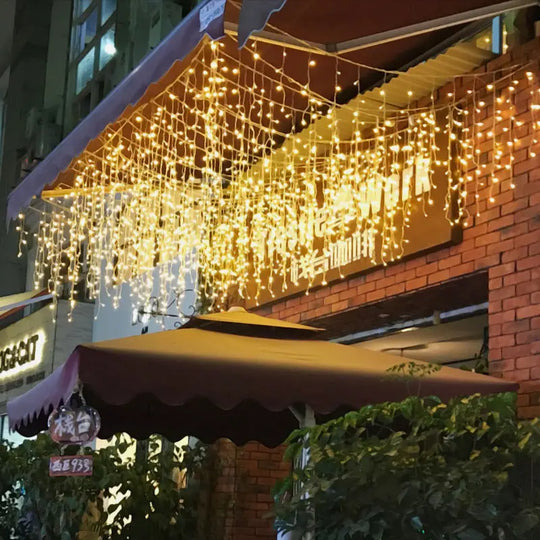 Led Starry Icicle Light String - Unique Unique Unique Led Starry Icicle Light String