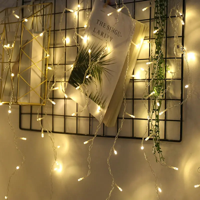 Led Starry Icicle Light String - Unique Unique Unique Led Starry Icicle Light String
