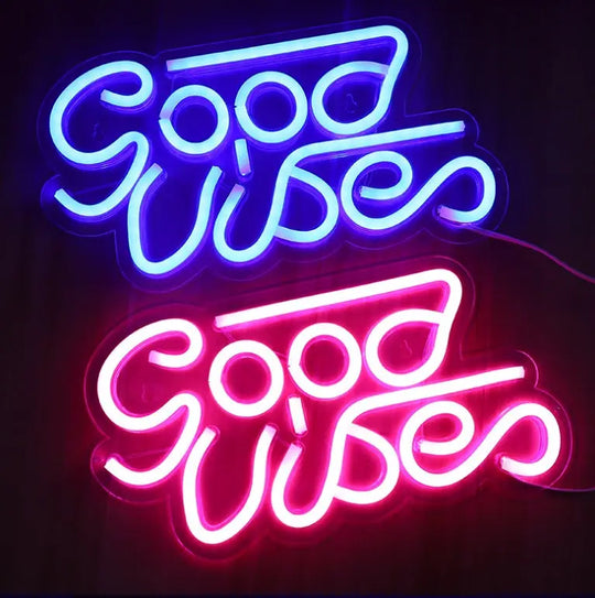 Led Transparent Backboard Neon Light Special-Shaped Wall Hanging Decorative Lights - Unique Unique Unique Led Transparent Backboard Neon Light Special-Shaped Wall Hanging Decorative Lights