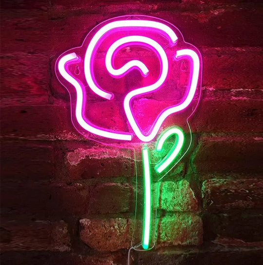 Led Transparent Backboard Neon Light Special-Shaped Wall Hanging Decorative Lights - Unique Unique Unique Led Transparent Backboard Neon Light Special-Shaped Wall Hanging Decorative Lights