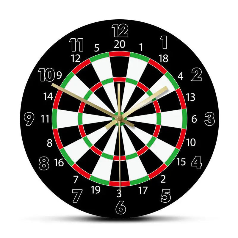 Darts Game Wall Art Fashion Wall Clock - Unique Unique Unique Darts Game Wall Art Fashion Wall Clock